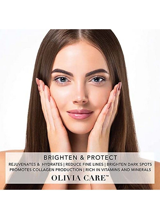 Olivia Care زيت الوجه اليومي بفيتامين C وحمض الهيالورونيك لبشرة خالية من العيوب من 100% L Ingredients. يرطب، يضيء، يجدد وينعم البشرة. مضاد للشيخوخة 2 أونصة سائلة. - Image 5