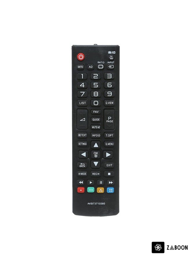Zaboon Replacement Remote Control For LG TV Black