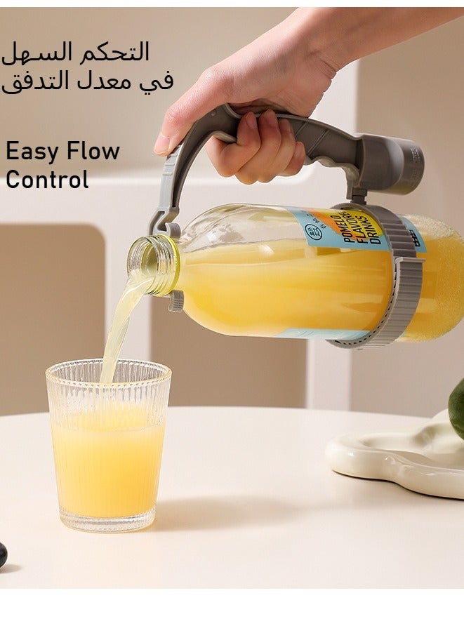 Adjustable Beverage Pouring Handle | Multi-Use Tool with Built-in Bottle Opener - Image 1