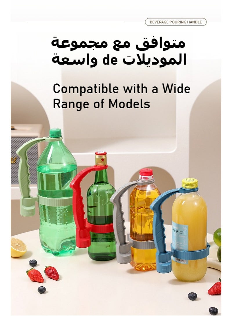 Adjustable Beverage Pouring Handle | Multi-Use Tool with Built-in Bottle Opener - Image 2