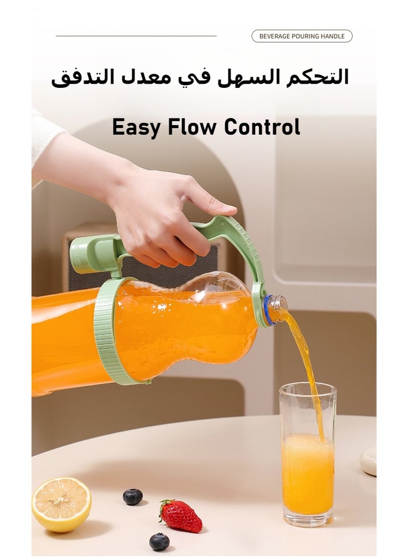 Adjustable Beverage Pouring Handle | Multi-Use Tool with Built-in Bottle Opener - Image 3