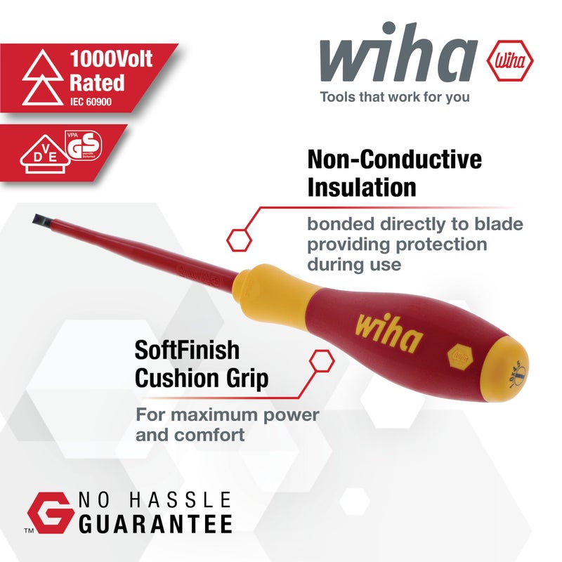 Wiha 32092 Slotted And Phillips Insulated Screwdriver Set, 1000 Volt - Image 2