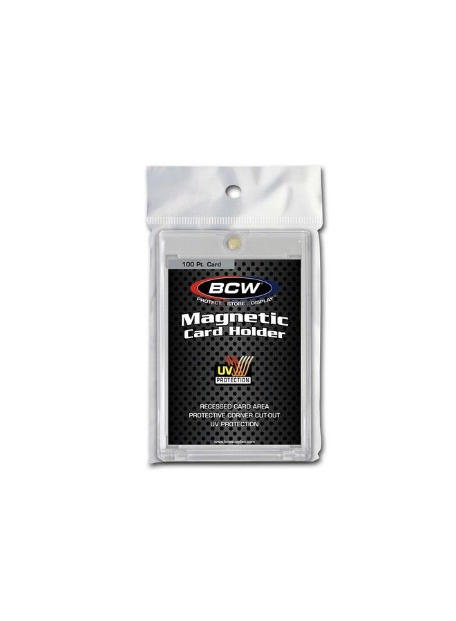 BCW 1 Mch 100 Magnetic Card Holder 100 Pt. - Image 1