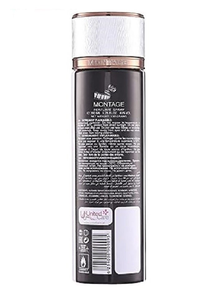 montage Fashion Perfume Spray For Women 200 ML - Image 2
