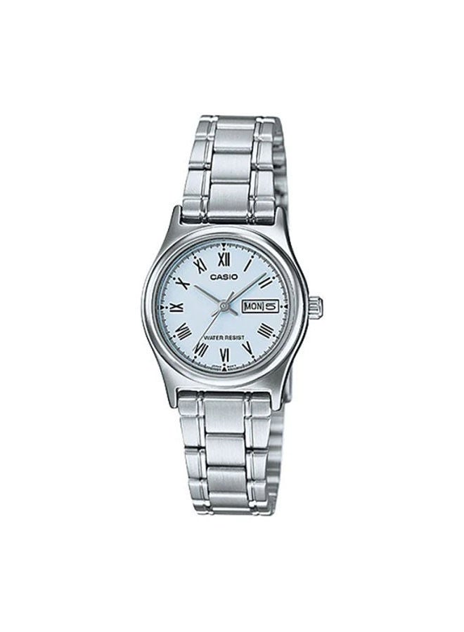 CASIO Stainless Steel Analog Watch LTP-V006D-2BUDF - Image 1