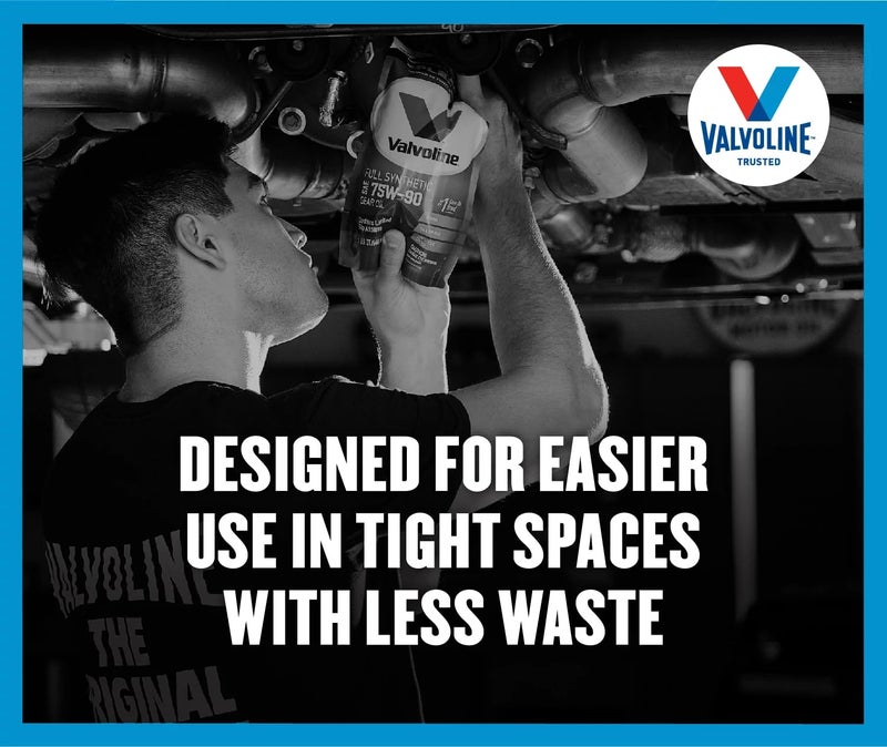Valvoline Flexfill SAE 75W-90 Full Synthetic Gear Oil 1 QT, Case of 4 - Image 5