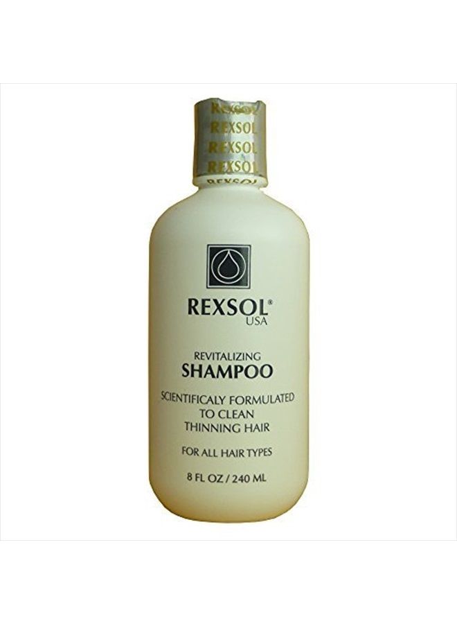 REXSOL Revitalizing Shampoo Scientifically Formulated to clean thinning hair ( 240 ml / 8 fl oz )