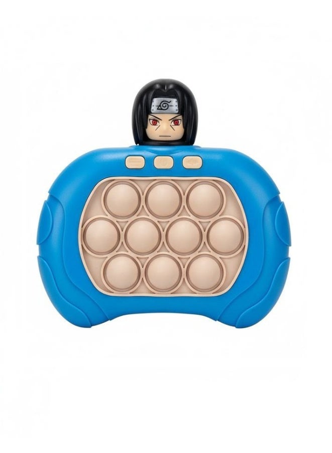Naruto Itachi Uchiha, Light up Popping Game - Pop-It Toys Controller, Fast Puzzle Toy, Bubble Pushing Toy for Stress Relief for Adults and Kids, 4 Modes - Image 1