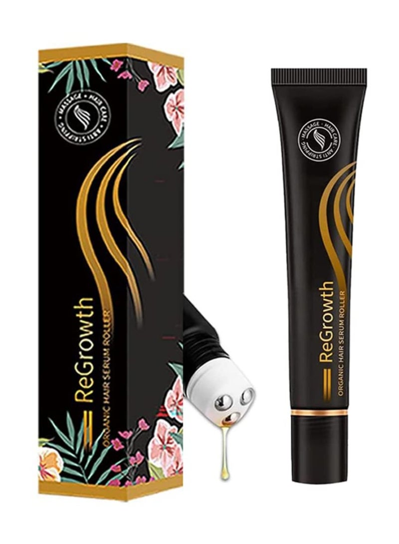 DubaiGallery Hair Essences Cylinder Set - Hair Serum Roller, Herbal Rolling Ball Massage Hair Reactive Serum, Hair Growth Serum for Natural Hair, for Stronger, Thicker Hair, for Receding Hairli - Image 2