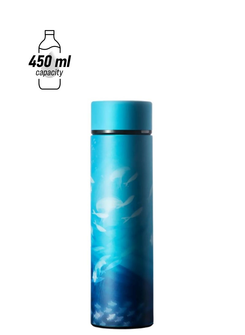 Beauenty Portable Water Bottle Blue - Image 1