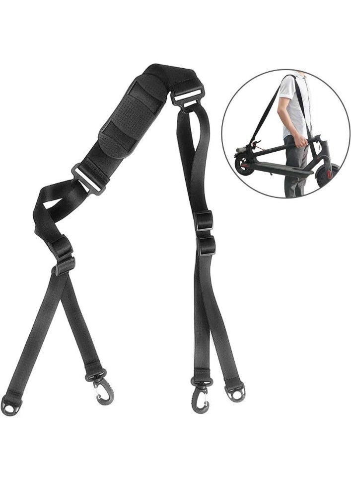 Folding Bike Shoulder Strap Folding Bike Handle Strap Scooter Pole Binding Handle Universal Portable Carrying Accessory - Image 1