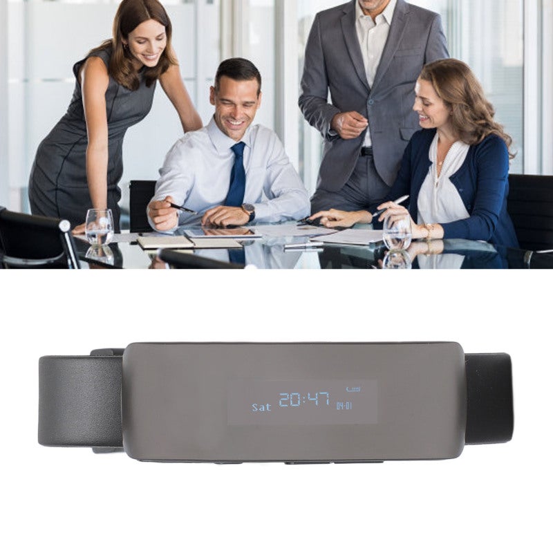 Voice Recorder Watch: 3-Second One-Touch Operation + DSP Acoustic HD Noise Reduction - Clear Eye-Friendly Display + Multi-Format Playback for Meetings, Interviews, Lectures - Image 2