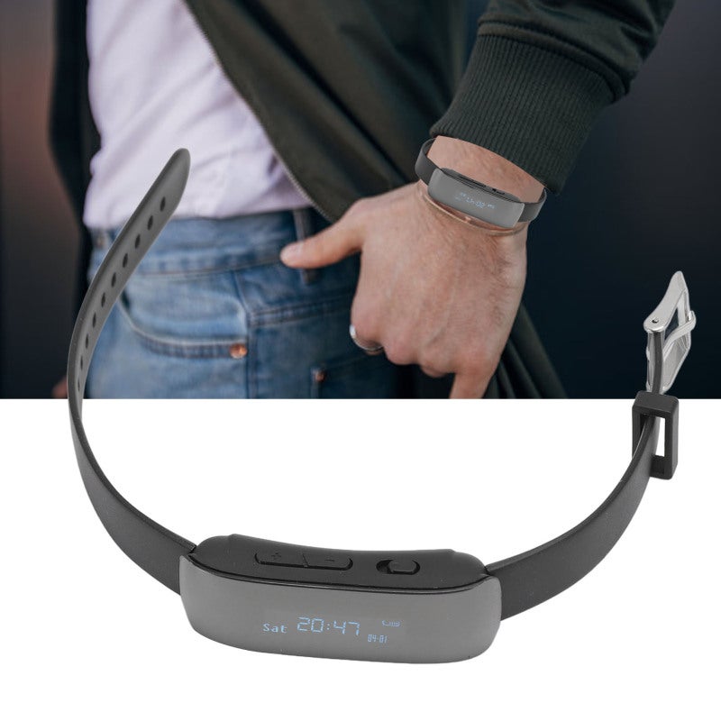Voice Recorder Watch: 3-Second One-Touch Operation + DSP Acoustic HD Noise Reduction - Clear Eye-Friendly Display + Multi-Format Playback for Meetings, Interviews, Lectures - Image 3