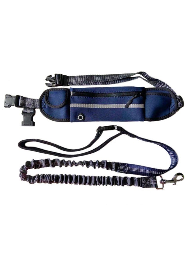 Hands Free Elastic Dog Waist Leash for Running & Walking