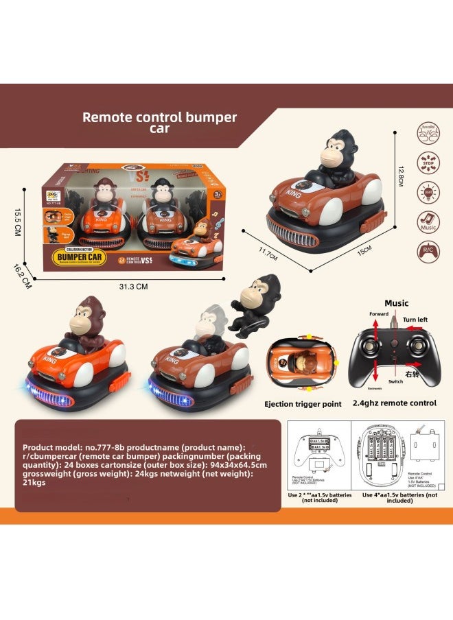 Generic - Children's Five-way Electric Light One-key Door Remote Control Simulation Racing Sports Car Car Model Boy Toy-Color:777-7B-Proportion:A Single Style Must Be Purchased In Multiples Of 24 Boxes Before Delivery - Image 1
