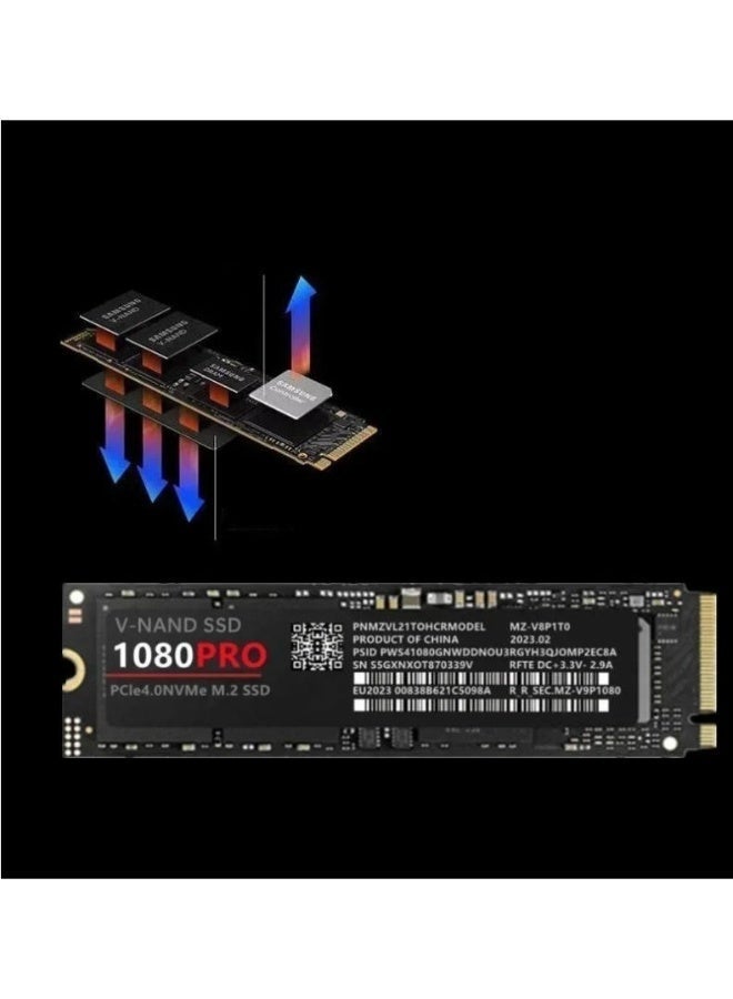 M MIAOYAN 1080 PRO M.2 2280 NVMe PCIe 4.0 Solid State Drive – 128GB High-Speed SSD with 7200MB/s Transfer Speed - Image 4
