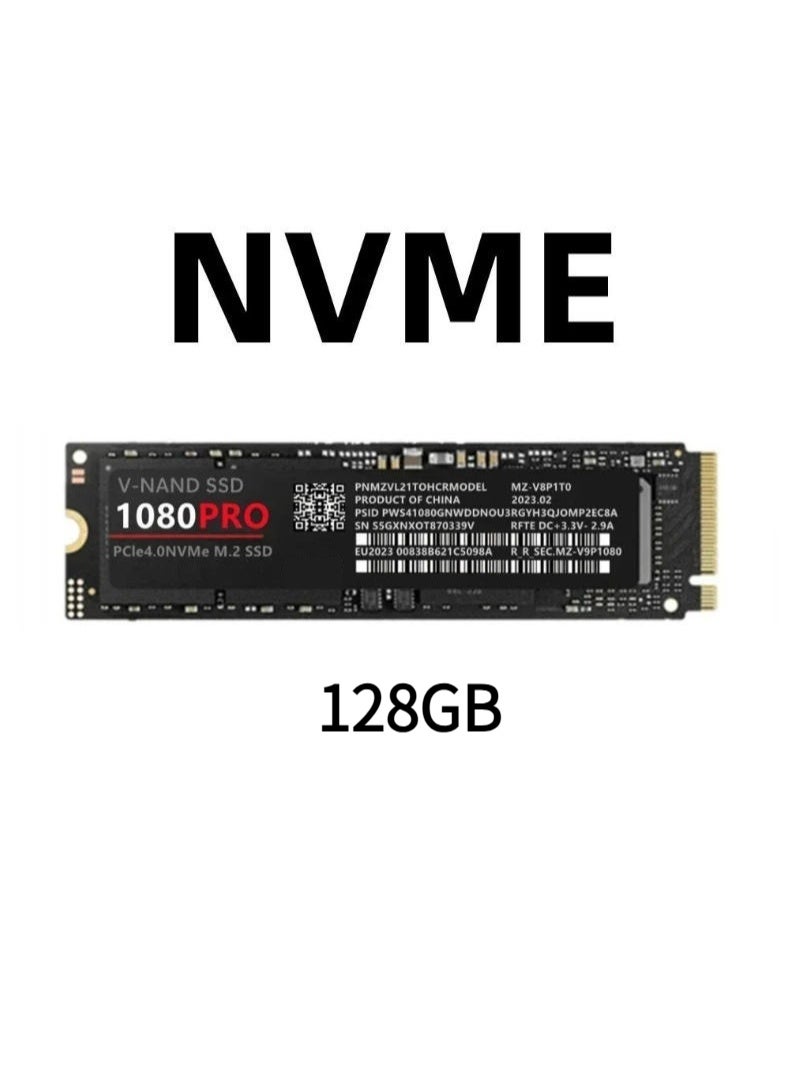 M MIAOYAN 1080 PRO M.2 2280 NVMe PCIe 4.0 Solid State Drive – 128GB High-Speed SSD with 7200MB/s Transfer Speed - Image 1