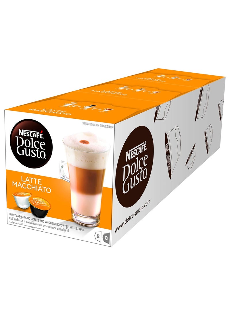 Nestle - Latte Macchiato Coffee Capsule 183.2grams Pack of 3 - Image 1