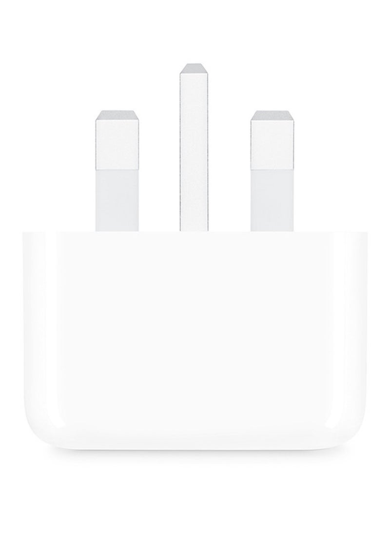 CoomBe - iPhone 35W USB C Fast Charge Adapter, Type C Power Block Wall Charger, Plug Adapter, with 1 Meter 35W Fast Charging Cable, Compatible with iPhone 16 Pro Max, iPhone 16 Pro, iPhone 16 Plus, iPhone 16, iPhone 15 Pro Max, iPhone 15 Pro, iPhone 15 Plus, iPhone 15, White - Image 1