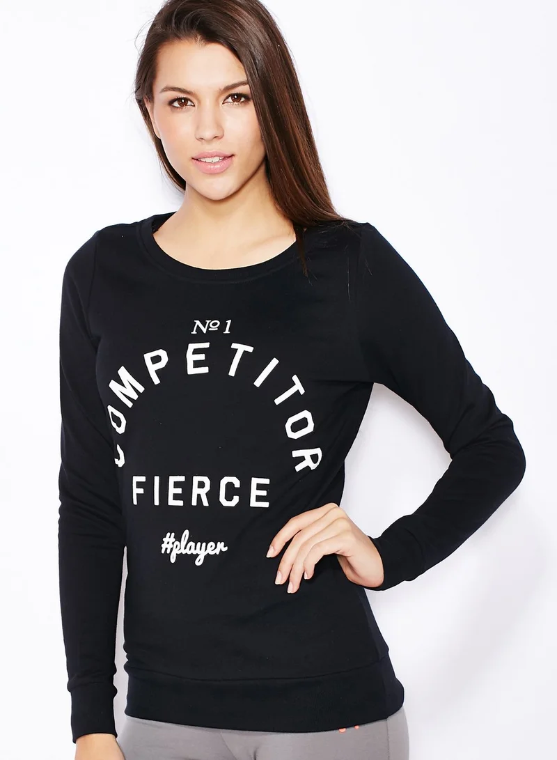 Only Play Nikki Slogan Sweater