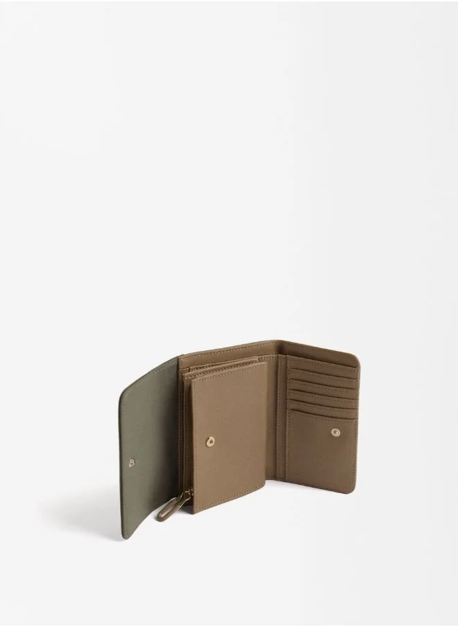 PARFOIS COLOR BLOCK WALLET