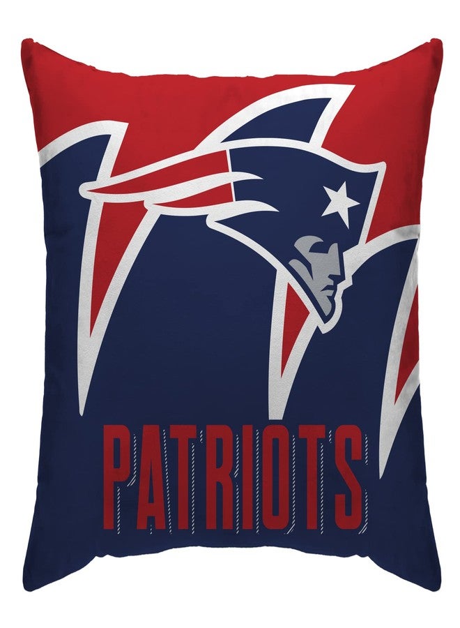 Proformance Home Officially Licensed NFL New England Patriots Splash Poly Span Throw Pillow, 18" x 18" (NFLSKT18-6PAT)