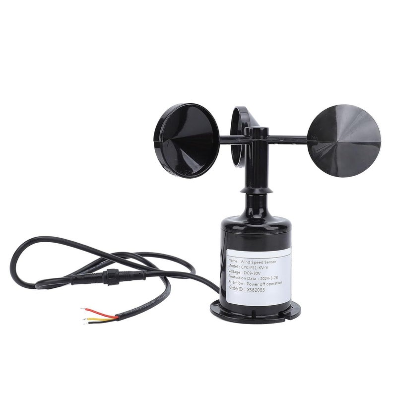 Ultrasonic Wind Speed Sensor 3 Cups DC9 30V High Accuracy Outdoor Anemometer - Image 2