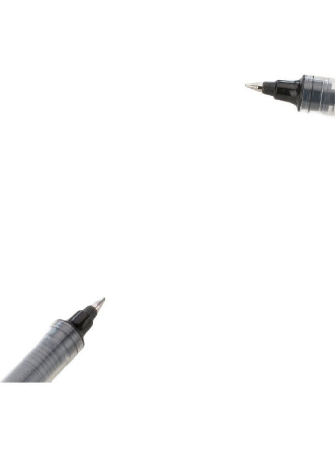 Snowhite T1255 Direct Liquid Rollerball Pen, Ink, Bullet Tip, Gel Pen, Quick-Drying, For Office And Student Use, 0.5Mm, Black, 30 Pens/Box - Image 2