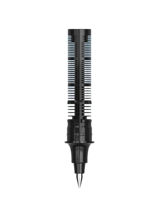 Snowhite T1255 Direct Liquid Rollerball Pen, Ink, Bullet Tip, Gel Pen, Quick-Drying, For Office And Student Use, 0.5Mm, Black, 30 Pens/Box - Image 3