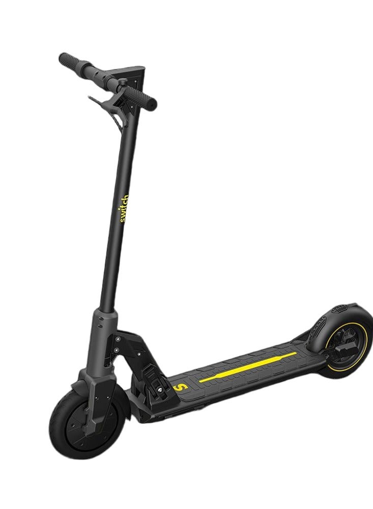 Switch Es-B110 Electric Scooter - 350W Motor, 25 Km/H Speed, Rear Suspension, Led Front & Rear Lights For Smooth & Safe City Commuting - Black" - Image 2
