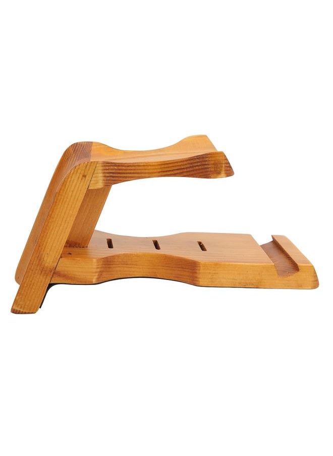 Guitar Stand Folding Beech Guitars Frame Stand Ukulele Neck Rest for Acoustic Bass