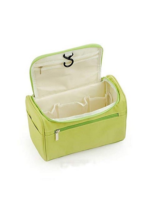 Styleys Hanging Travel Toiletry Bag, Waterproof Dopp Kit For Shaving Makeup Accessories, Men'S Cosmetic Organizer With Large Capacity, For Gym, Camping (Green S1622) 12.50 Cms  - Image 3