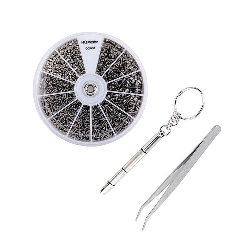 DIY Crafts DIY Crafts 1 Repair Set/Kit, Design No # 15, 10 Kinds of Stainless Steel Screws (Pack of 300 Pcs) Useful for Watch Camera Gadget Repair Note:-Thes (1 Repair Set/Kit, Design No # 15)  - Image 2
