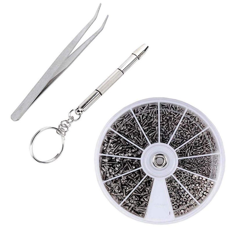 DIY Crafts DIY Crafts 1 Repair Set/Kit, Design No # 15, 10 Kinds of Stainless Steel Screws (Pack of 300 Pcs) Useful for Watch Camera Gadget Repair Note:-Thes (1 Repair Set/Kit, Design No # 15)  - Image 1