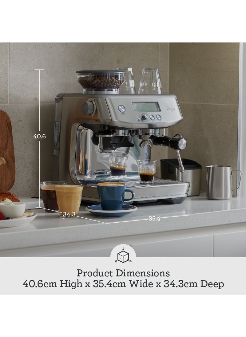 Sage - Barista Pro, Bean to Cup Coffee Machine with Grinder and Milk Frother, Black Truffle - UAE Version, 2 Year Warranty - Image 1
