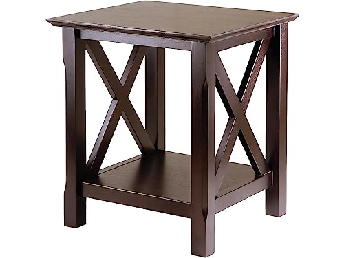 Winsome Xola 20W x 1913Inch D End Table Cappuccino 40420