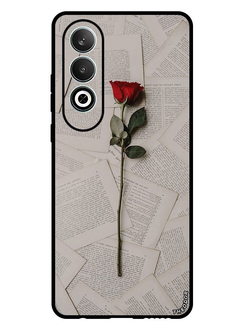 Theodor Protective Case Anti Scratch Shock Proof Bumper Cover For OnePlus Nord CE 4 Rose - Image 1