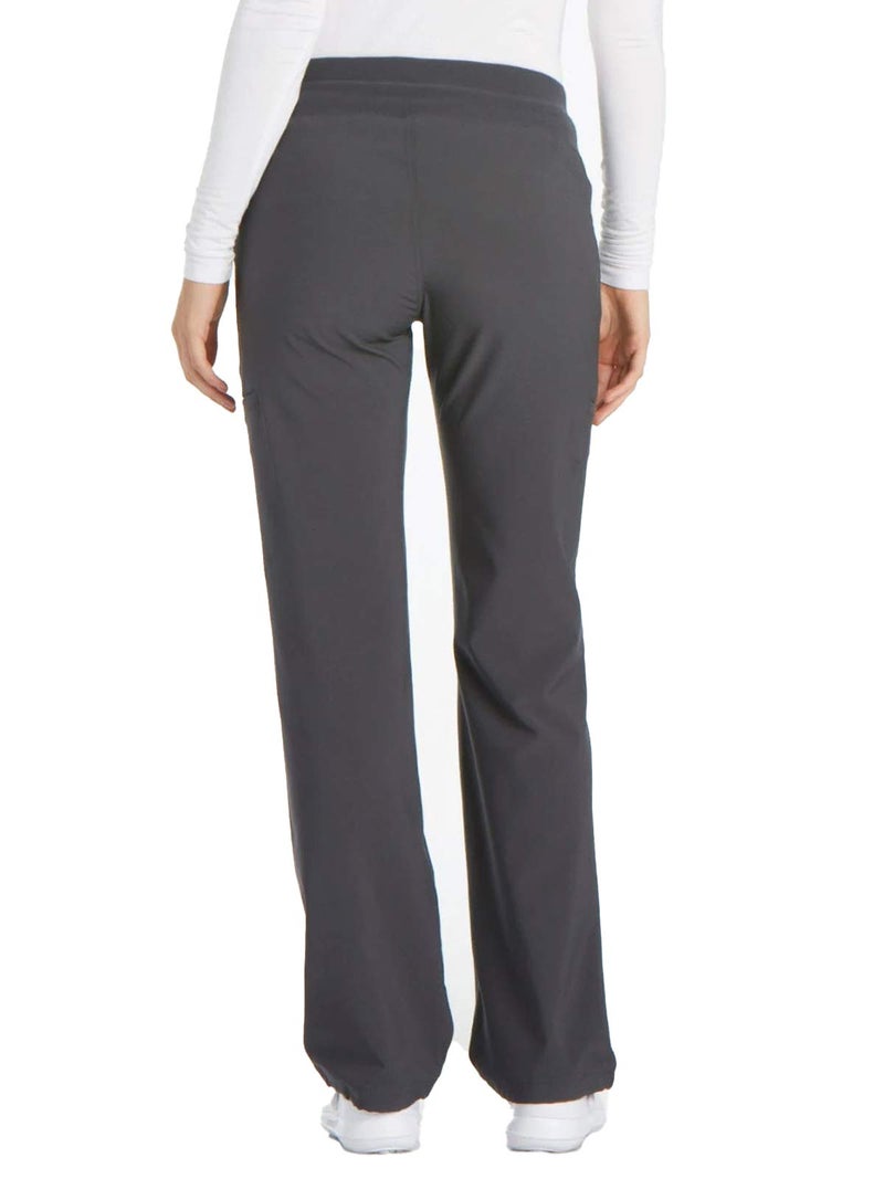 Cherokee iFlex CK002 Mid Rise Pull-On Pant Pewter XL Petite - Image 3