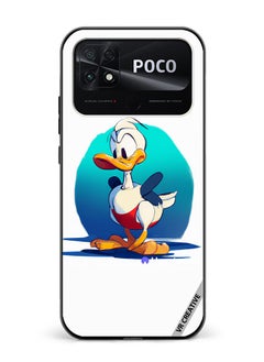 Protective Case Cover For Xiaomi Poco C40 Donald Duck Design Multicolour