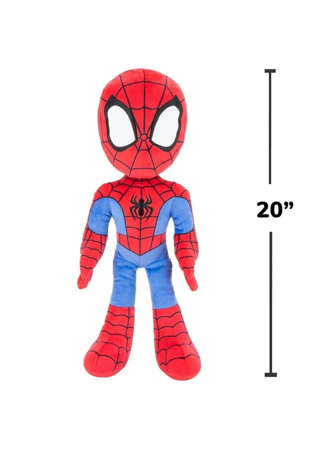 MARVEL Spidey N Friends Plush Spidey 19-Inches | Spiderman Plush Toy | Soft Toy | Plush Toy for Kids - Image 2