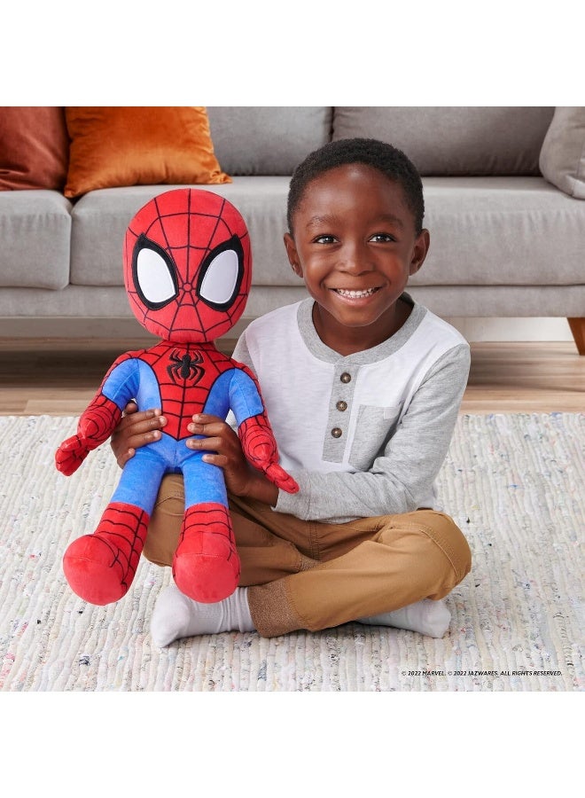 MARVEL Spidey N Friends Plush Spidey 19-Inches | Spiderman Plush Toy | Soft Toy | Plush Toy for Kids - Image 3