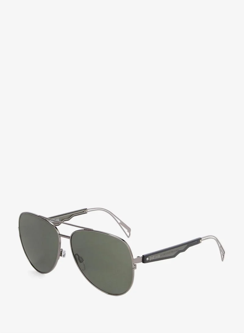 Just Cavalli  Gun Metal Aviator Sunglasses for Men | Best Price UAE