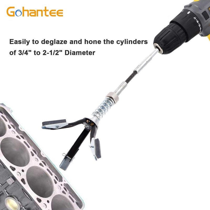 Gohantee Engine Cylinder Hone with Replaceable Stones - Image 2
