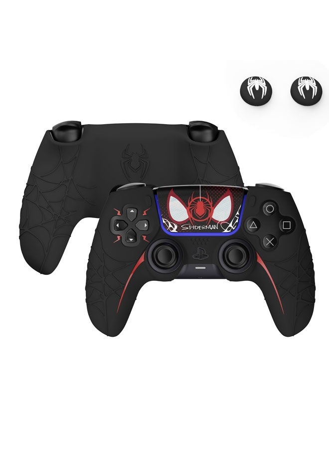 General PS5 Controller Case, Spider-Man, Silicone Handle Case, PS5 Gamepad, All-Inclusive Anti-Drop Soft Shell, Joystick Cap  - Image 1