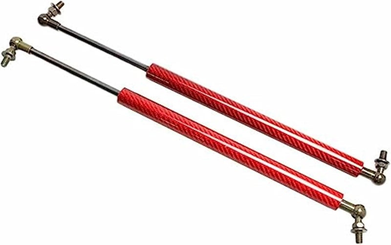 DEMULAX Blue Carbon Fiber Hood Lift Struts for Peugeot 2008 SUV - Image 3