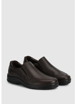 eclipse Brown Leather Men's Shoes  - Image 2