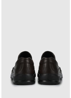 eclipse Brown Leather Men's Shoes  - Image 4