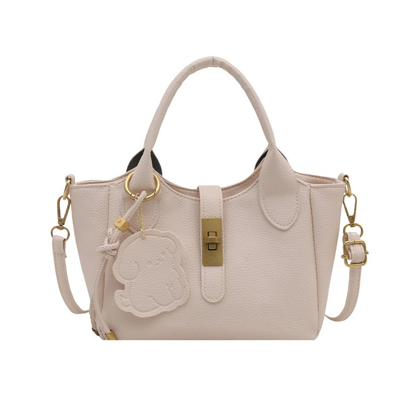 Korean Style Small Bucket Bag for Women 2026 Trendy Casual Crossbody Shoulder Bag - Image 5