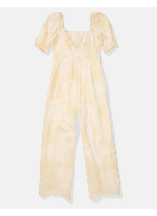 AE Puff Sleeve Wide-Leg Jumpsuit - pzsku/Z885A5A41960576D19B24Z/45/_/1739947478/1427fdb0-cb8c-44c9-82e7-91cbc9b76dbf