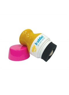 Solar Buddies Single Pink Solar Buddies Refillable Roll On Sponge Applicator For Kids, Adults, Families, Travel Size Holds 100ml Travel Friendly for Sunscreen, Suncream and Lotions (Pink)  - Image 2